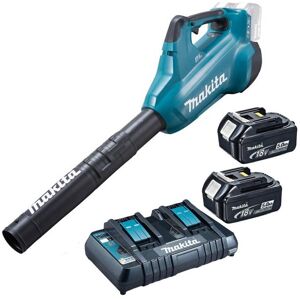 Makita DUB362 Twin LXT 18v 36v Brushless Turbo Leaf Blower 2 x 5.0ah +Charger Makita DUB362 Twin LXT 18v 36v Brushless Turbo Leaf Blower 2 x 5.0ah +Charger