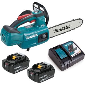 Makita DUC254 18v LXT Cordless Brushless 25cm Chainsaw Top Handle 2 x 6.0ah Makita DUC254 18v LXT Cordless Brushless 25cm Chainsaw Top Handle 2 x 6.0ah