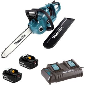 Makita DUC355CT2 Twin 18v / 36v LXT Cordless 35cm 14" Chainsaw 2x 5.0ah Makita DUC355CT2 Twin 18v / 36v LXT Cordless 35cm 14" Chainsaw 2x 5.0ah