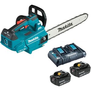 Makita DUC306 Twin 18v 36v LXT Li-Ion Brushless TopHandle Chainsaw 30cm 2x6ah Makita DUC306 Twin 18v 36v LXT Li-Ion Brushless TopHandle Chainsaw 30cm 2x6ah