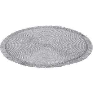 Carousel Silver Shimmer Placemat Round Woven Silver Table Placemat Kitchen Dining Tab Carousel Silver Shimmer Placemat Round Woven Silver Table Placemat Kitchen Dining Tab
