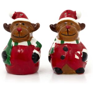 Carousel Home Christmas Reindeer Salt and Pepper Pots Festive Salt And Pepper Set Xmas Salt Carousel Home Christmas Reindeer Salt and Pepper Pots Festive Salt And Pepper Set Xmas Salt