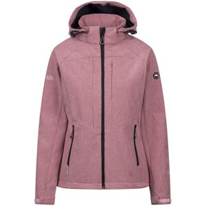 (XS, Light Mulberry Marl) Trespass Womens/Ladies Fryatt Soft Shell Jacket (XS, Light Mulberry Marl) Trespass Womens/Ladies Fryatt Soft Shell Jacket