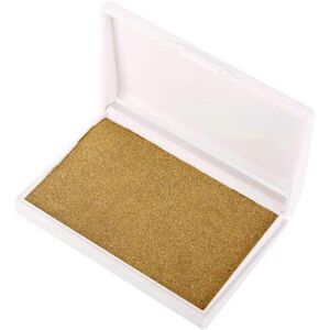 Unbranded (Gold) Baby Footprints Handprint Ink Pad Multipurpose Long Lasting Stamp Pad Diy Unbranded (Gold) Baby Footprints Handprint Ink Pad Multipurpose Long Lasting Stamp Pad Diy