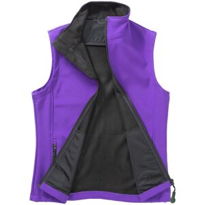 (M, Purple/Black) Result Womens/Ladies Softshell Body Warmer (M, Purple/Black) Result Womens/Ladies Softshell Body Warmer