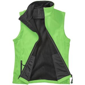 (XXL, Vivid Green/Black) Result Womens/Ladies Softshell Body Warmer (XXL, Vivid Green/Black) Result Womens/Ladies Softshell Body Warmer