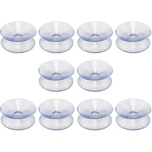 Unbranded 10 Pack Double Sided Silicone Rubber Suction Cups, Size: 35mm Unbranded 10 Pack Double Sided Silicone Rubber Suction Cups, Size: 35mm