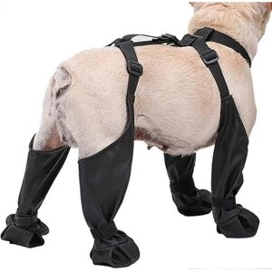 Unbranded (S) Dog Boot Suspenders, Adjustable Washable Anti-Slip Dog Shoes, Dog Paw Protec Unbranded (S) Dog Boot Suspenders, Adjustable Washable Anti-Slip Dog Shoes, Dog Paw Protec