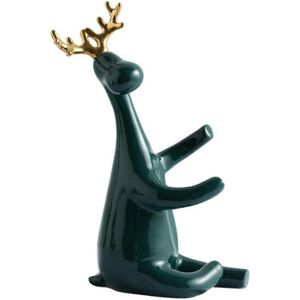 Unbranded Wine Rack Statue Elk Bottle Holder Stand Simple And Creatives Ceramics Craft for Unbranded Wine Rack Statue Elk Bottle Holder Stand Simple And Creatives Ceramics Craft for