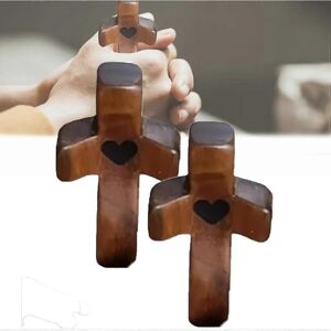 Unbranded (2Pcs) Emotional Support Cross My Heart Encouragement Gift, Pocket Cross My Hear Unbranded (2Pcs) Emotional Support Cross My Heart Encouragement Gift, Pocket Cross My Hear