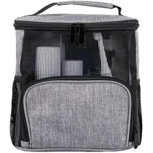 Unbranded (Grey) Mesh Waterproof Makeup Bag - Hanging Shower Caddy Bag Large Capacity Trav Unbranded (Grey) Mesh Waterproof Makeup Bag - Hanging Shower Caddy Bag Large Capacity Trav