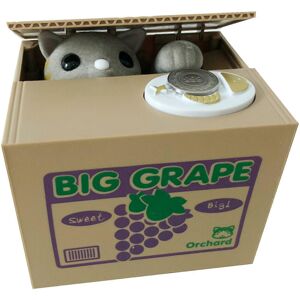 Unbranded Cat Stealing Money Bank Kids Piggy Bank Toy Electric Coin Bank for Money Saving Unbranded Cat Stealing Money Bank Kids Piggy Bank Toy Electric Coin Bank for Money Saving