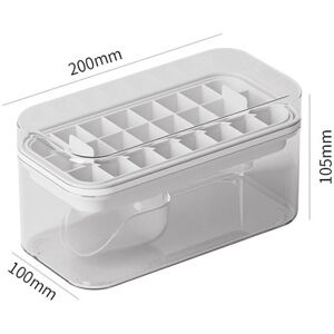 Unbranded Ice Cube Stencil Large Capacity Ice Tray Ice Box with Lid Ice Storage Box Diy Unbranded Ice Cube Stencil Large Capacity Ice Tray Ice Box with Lid Ice Storage Box Diy