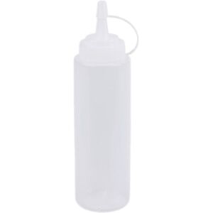 Unbranded (Craystal) Kitchen Plastic Salad Squeeze Bottle 8Oz For Sauce Vinegar Oil Ketchu Unbranded (Craystal) Kitchen Plastic Salad Squeeze Bottle 8Oz For Sauce Vinegar Oil Ketchu