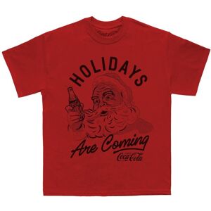 Coca Cola (L, Red) Coca-Cola Unisex Adult Holidays Are Coming T-Shirt Coca Cola (L, Red) Coca-Cola Unisex Adult Holidays Are Coming T-Shirt