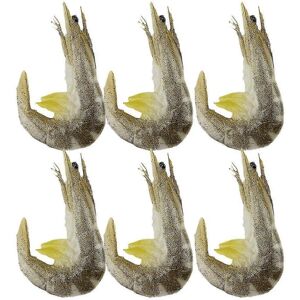 Unbranded (As Shown) 6pcs Food Models Artificial Shrimp Models Realistic Shrimp Decors Pho Unbranded (As Shown) 6pcs Food Models Artificial Shrimp Models Realistic Shrimp Decors Pho