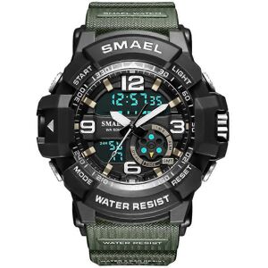 Unbranded (Army Green) Men Outdoor Leisure Sports Waterproof Watch Unbranded (Army Green) Men Outdoor Leisure Sports Waterproof Watch