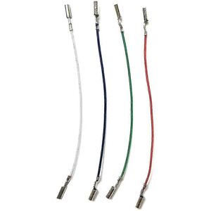 Unbranded (Red white blue green) 3/4pcs Universal Cartridge Phono Cable Leads Header Wires Unbranded (Red white blue green) 3/4pcs Universal Cartridge Phono Cable Leads Header Wires