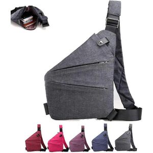 Unbranded (blue) Anti Theft Bag Anti Theft Travel Bag Slim Sling Cross Body Travel Bag For Unbranded (blue) Anti Theft Bag Anti Theft Travel Bag Slim Sling Cross Body Travel Bag For