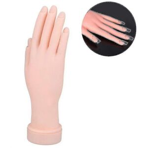 Unbranded Practice Hand for Acrylic Nails, Fake Hand for Nails Practice, Flexible Bendable Unbranded Practice Hand for Acrylic Nails, Fake Hand for Nails Practice, Flexible Bendable