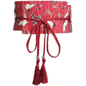 Unbranded (Red) Exquisite Women Belts Style Hand-embroidered Waist Band Unbranded (Red) Exquisite Women Belts Style Hand-embroidered Waist Band