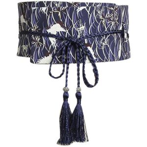 Unbranded (Blue) Exquisite Women Belts Style Hand-embroidered Waist Band Unbranded (Blue) Exquisite Women Belts Style Hand-embroidered Waist Band