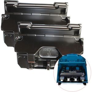2 x Makita MAKPAC 839205-3 Inner Inlay Type 2 3 Case DC18RD DC18RC BL1830 40 50 2 x Makita MAKPAC 839205-3 Inner Inlay Type 2 3 Case DC18RD DC18RC BL1830 40 50