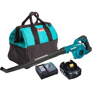 Makita DUB186Z 18v Cordless Garden Leaf Blower Li-Ion + 1 x 3.0ah, Charger + Bag Makita DUB186Z 18v Cordless Garden Leaf Blower Li-Ion + 1 x 3.0ah, Charger + Bag