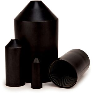 3M SKE Heat Shrink End Cap - 3.54 in Length - 1.26 in Max Diameter - 0 3M SKE Heat Shrink End Cap - 3.54 in Length - 1.26 in Max Diameter - 0