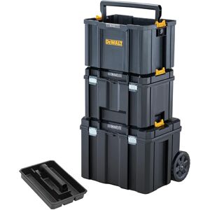 Dewalt DWST83528-1 3 PC TStak 2.0 Tower Rolling Mobile Tool Storage Boxes Tote Dewalt DWST83528-1 3 PC TStak 2.0 Tower Rolling Mobile Tool Storage Boxes Tote