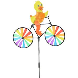 CLOSKYE (Duck) Animal Bike Wind Spinner Yard Art Whirly Garden Stakes Decorations for Ga CLOSKYE (Duck) Animal Bike Wind Spinner Yard Art Whirly Garden Stakes Decorations for Ga