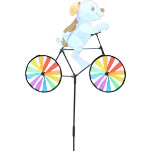 CLOSKYE (Dog) Animal Bike Wind Spinner Yard Art Whirly Garden Stakes Decorations for Gar CLOSKYE (Dog) Animal Bike Wind Spinner Yard Art Whirly Garden Stakes Decorations for Gar