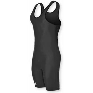 adidas aS101s Lycra Solid Wrestling Singlet - Black - XXXL adidas aS101s Lycra Solid Wrestling Singlet - Black - XXXL