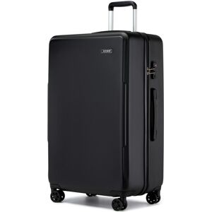 KONO (Black, 20/24/28 inch) 20/24/28 Minimalist Hard Shell ABS+PC Luggage Set With TS KONO (Black, 20/24/28 inch) 20/24/28 Minimalist Hard Shell ABS+PC Luggage Set With TS
