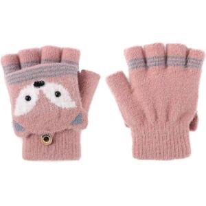 Unbranded (pink) Children's Winter Flap Soft Wool Knit Mitten Warm Gloves (Green) 1 Pair ( Unbranded (pink) Children's Winter Flap Soft Wool Knit Mitten Warm Gloves (Green) 1 Pair (