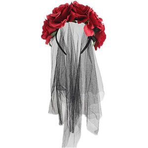 Unbranded (red) Halloween Party Photography Props Rose Flower Tiara (Black & Red) 1 Pieces Unbranded (red) Halloween Party Photography Props Rose Flower Tiara (Black & Red) 1 Pieces