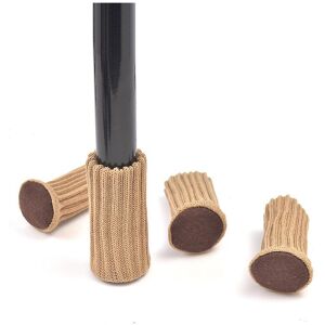Unbranded (beige) 4 Pcs Chair Socks High Elastic Floor Protectors Non Slip Chair Leg Feet Unbranded (beige) 4 Pcs Chair Socks High Elastic Floor Protectors Non Slip Chair Leg Feet