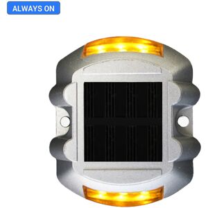 Unbranded (Always bright Yellow) 6LED Solar Dock Light Pathway Warning Driveway Marker Lam Unbranded (Always bright Yellow) 6LED Solar Dock Light Pathway Warning Driveway Marker Lam