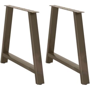 (natural, 90 x (72-73) cm) vidaXL Coffee Table Legs A-Shaped Desk Legs Metal Bar (natural, 90 x (72-73) cm) vidaXL Coffee Table Legs A-Shaped Desk Legs Metal Bar