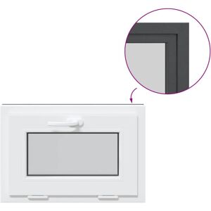 (anthracite, 60 x 40 cm) vidaXL Basement Window RISOR 110x40 cm Tilt 3 Glazing W (anthracite, 60 x 40 cm) vidaXL Basement Window RISOR 110x40 cm Tilt 3 Glazing W