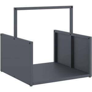 (anthracite) vidaXL Firewood Rack Black 40x40x40 cm Cold-rolled steel fireplace (anthracite) vidaXL Firewood Rack Black 40x40x40 cm Cold-rolled steel fireplace