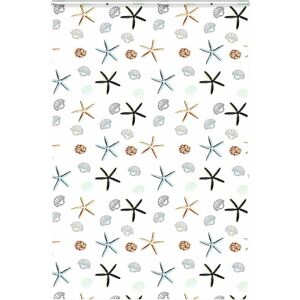 (shellfish, 150 x 240 cm) vidaXL Shower Roller Blind with Cassette 140x240 cm Fa (shellfish, 150 x 240 cm) vidaXL Shower Roller Blind with Cassette 140x240 cm Fa