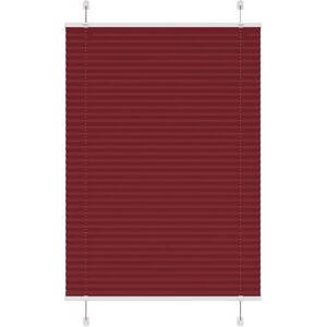 vidaXL Bordeaux Red Polyester Pleated Blind - Pleated Blind vidaXL Bordeaux Red Polyester Pleated Blind - Pleated Blind