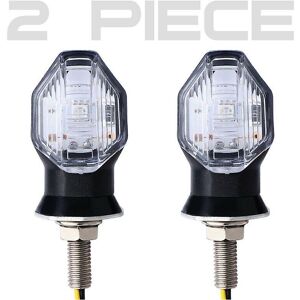 Unbranded Mini LED Motorcycle Turn Signal Indicator Blinker Light Amber for Suzuki Honda Unbranded Mini LED Motorcycle Turn Signal Indicator Blinker Light Amber for Suzuki Honda