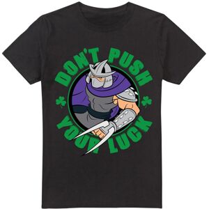 (M, Black) Teenage Mutant Ninja Turtles Mens Luck Shredder St Patricks Day T-Shi (M, Black) Teenage Mutant Ninja Turtles Mens Luck Shredder St Patricks Day T-Shi