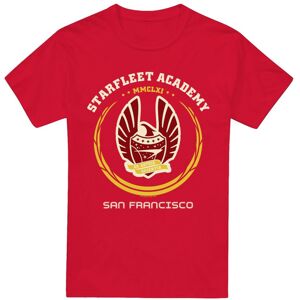 (4XL, Red) Star Trek Mens Academy Heraldry T-Shirt (4XL, Red) Star Trek Mens Academy Heraldry T-Shirt