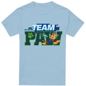 (M, Light Blue) Paw Patrol Mens Team Chase Paw T-Shirt (M, Light Blue) Paw Patrol Mens Team Chase Paw T-Shirt