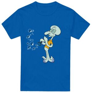 (M, Royal Blue) SpongeBob SquarePants Mens Squidward's Clarinet T-Shirt (M, Royal Blue) SpongeBob SquarePants Mens Squidward's Clarinet T-Shirt