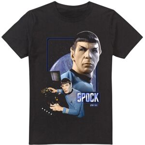 (M, Black) Star Trek Mens Spock T-Shirt (M, Black) Star Trek Mens Spock T-Shirt