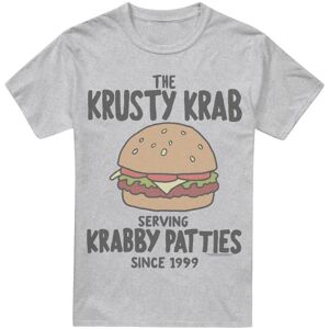 (XL, Sport Heather) SpongeBob SquarePants Mens Krabby Patties T-Shirt (XL, Sport Heather) SpongeBob SquarePants Mens Krabby Patties T-Shirt